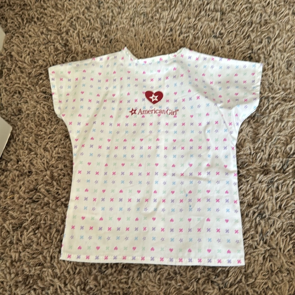 American Girl Doll Hospital Gown